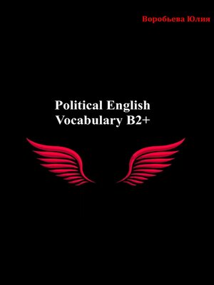 cover image of Political English Vocabulary B2+